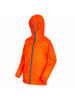 Regatta Regenjacke mit Packbeutel Kids in Blaze Orange