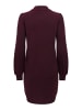 JDY Strickkleid in Maroon Banner