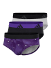 Adidas Sportswear Slip / Unterhose Active Flex Cotton in Lila