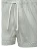 s.Oliver Pyjamashorts in grün-gestreift