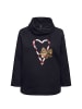 Ulla Popken Sweatshirt in schwarz