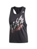 adidas Tanktop Speed in Schwarz