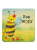 Mr. & Mrs. Panda Tischuntersetzer Biene Happy Design mit Spruch in Weiß