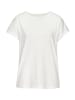 Vivance T-Shirt in peach / offwhite