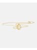 Vanlere Kette aus 375 Gelbgold Buchstabe E