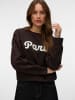 Vero Moda Sweatshirt in Chocolate Torte