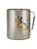 Mr. & Mrs. Panda Edelstahl-Isolierbecher Hund Australien Shepher... in Silber