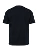Men Plus Kurzarm T-Shirt in schwarz