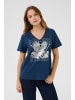 CULTURE T-shirt CUgith Relaxed fit in Blue Bird