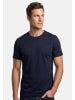 Ragman Unterhemd / Shirt Kurzarm Basic in Marine