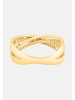 Diamant Exquis Ring aus 375 Gelbgold mit Diamant