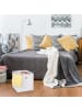 relaxdays 4 x Aufbewahrungsbox in Schwarz - (B)30 x (H)30 x (T)30 cm