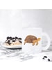 Mr. & Mrs. Panda Kaffeebecher Schildkröte MHerzieren ohne Spruch in Transparent