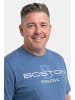 Boston Park Kurzarm T-Shirt in denimblau