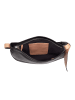 DuDu Sylvie Schultertasche Leder 36.5 cm black