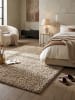 KADIMA DESIGN Shaggy-Teppich Kuschelig LYNE Weich Wohnzimmer in Beige