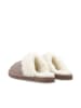 Bianco Hausschuhe in Taupe