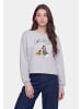 myMo Women Sweatshirt in Grey