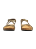 Divine Factory Noga Tahel Edge Ledersandalen Grün