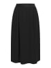 faina Damen Midirock in Schwarz