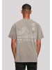 F4NT4STIC Oversize T-Shirt Kanagawa Welle in Asphalt