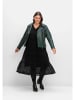 sheego Stufenkleid in schwarz