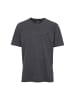 Mavi Jeans Kurzarm-T-Shirt mit Rundhalsausschnitt und Logo in Grau