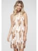 Cloud5ive Day Dress in brown/white