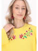 IZIA Women Sweatshirt in yellow