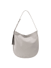 DuDu Schultertasche Leder 36.5 cm in pearl grey
