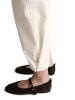 Marc O'Polo DENIM Barrel Pants cropped in Creamy White