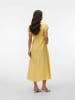 Vero Moda Kleid in Pale Banana