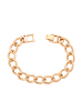 faina Women Cable Chain Link Bracelet in Rose Gold