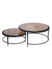 Signature Couchtische IGLOO in Schwarz - (W) 86  x (H) 46  x (L) 86  cm