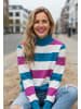 salzhaut Sweatshirt REDD Offwhite-Plum-Fjord