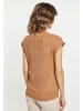 Usha Damen Pullover in KAMEL