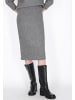 DreiMaster Women Skirt in grey melange