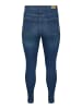 Vero Moda Skinny Jeans in Dark Blue Denim