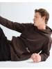 Wrangler Kapuzenpullover Embroidery in Chocolate Torte