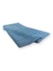 Framsohn 2er Set: Zwirnfrottier Badematte "Easy" in Blau (L) 120 x (B) 67 cm
