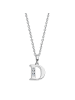 LOTUS silver Anhänger Silber 925 Sterling Silber Buchstabe D Halsketten