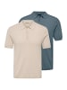 ONLY & SONS Poloshirt Wyler in Beige / blau