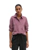 Marc O'Polo Samtbluse fitted in Gentle Mauve