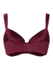 Ulla Popken BH in weinrot