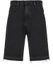 2Y Studios Denim Short in washed black