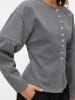Vero Moda Strickjacke in Medium Grey Melange