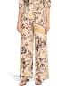 CARTOON Palazzo-Hose mit Gummizug in Yellow/Brown