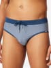 Schiesser Badehose Ocean Swim in blau, nachtblau