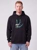 wat? Apparel Sweatshirt Graffiti Astronaut in Schwarz