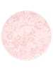 Pergamon Fellteppich Plush Rund in rosa